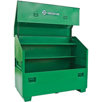 Jobsite Chest, 60" W x 30" D x 48" H, Green Pryde Industrial Inc.