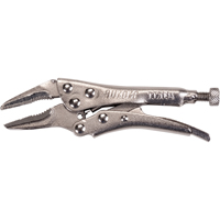 Locking Pliers with Wire Cutter, 4" Length, Long Nose Pryde Industrial Inc.