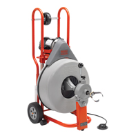 Drum Machine Drain Cleaner K-750, Electric, 3/4" x 100' Pryde Industrial Inc.