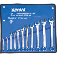 Wrench Set, Combination, 11 Pieces, Imperial Pryde Industrial Inc.