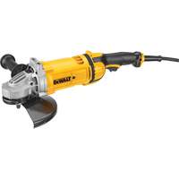 Large Angle Grinder with No Lock-On Switch, 9", 120 V, 15 A, 6500 RPM Pryde Industrial Inc.