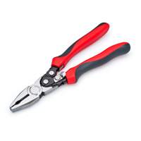 Pro Series Dual Material Lineman's Compound Action Cutting Pliers Pryde Industrial Inc.