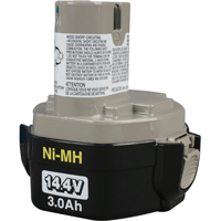 Battery, Ni-MH, 14.4 V, 3 A Pryde Industrial Inc.
