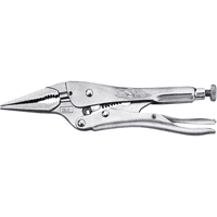 Vise-Grip&reg; Pliers with Wire Cutter, 4" Length, Long Nose Pryde Industrial Inc.