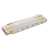 R&egrave;gle en bois pliante, 6' lo, Bois, Graduations de 1/6" Pryde Industrial Inc.