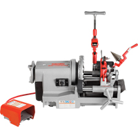 Compact Threading Machine # 300, 52 RPM, 1/2" - 2" Pipe Thread Pryde Industrial Inc.