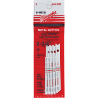 Lames de scie sauteuse, Bim&eacute;tal, Tige en U, 2-3/4" lo, 18 dents par pouce Pryde Industrial Inc.