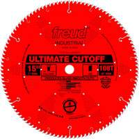 TCS Industrial Saw Blade - Crosscut & Finishing, 15", 108 Teeth, Wood Use Pryde Industrial Inc.