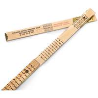 R&egrave;gle de maçon surdimensionn&eacute; Red End, 6' lo, Bois, Graduations de 1/16" Pryde Industrial Inc.