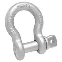 Anchor Shackle, 1/4", Screw Pin, Hot Dip Galvanized Pryde Industrial Inc.