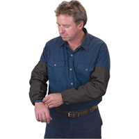 Flame Retardant Sleeves, 23" L, Black Pryde Industrial Inc.