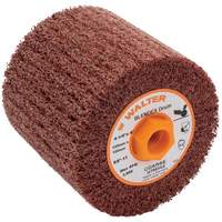 ALLSTEEL Blendex Surface Conditioning Drum, 4-1/4" Dia. x 4" W, 5/8"-11 Arbor, Coarse Grit Pryde Industrial Inc.
