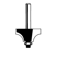 Router Bit - Beading Bit, 5/8" Dia., 1/4" Shank Pryde Industrial Inc.