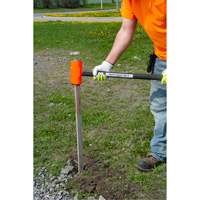 Masse indestructible, 8 lb, 30", Prise Fibre de verre Pryde Industrial Inc.