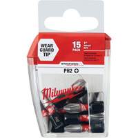 Shockwave Impact Insert Bits, Phillips, #2, 1/4" Drive Pryde Industrial Inc.