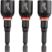 Tourne-&eacute;crou Shockwave Impact Duty, Embout 1/4", Prise 12 mm, 2-9/16" lo, Magn&eacute;tique Pryde Industrial Inc.