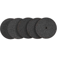 Meules &agrave; tronçonner renforc&eacute;es, 1-1/2" x 0,045", Arbre de Aucune, Type 1, Oxyde d'aluminium, 40000 Tr/min Pryde Industrial Inc.