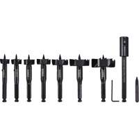Self-Feed Wood Drill Bit Kit, 8 Pieces, High Carbon Steel Pryde Industrial Inc.