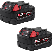 Ensemble de blocs-piles M18 Redlithium, Lithium-ion, 18 V, 5,0 A Pryde Industrial Inc.