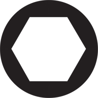 Sixpac Plus Multi-Bit Screwdriver -Replacement Bit, Hex, 1/8", 1/4" Drive Pryde Industrial Inc.