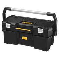 Tote with Power Tool Case, 12-13/16" W x 24 D x 11-3/16" H, Black Pryde Industrial Inc.