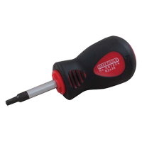 Square Recess Screwdriver, #0 Tip, Round, 4" L, Cushion Grip Handle Pryde Industrial Inc.