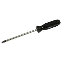 Square Screwdriver, #4 Tip, Round, 9-3/4" L, Plastic Handle Pryde Industrial Inc.