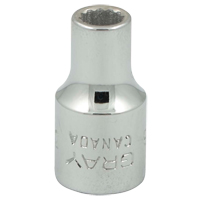 Douille, 3/16", Prise 1/4", 12 pans Pryde Industrial Inc.