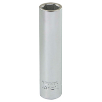 Douille, 8 mm, Prise 1/4", 6 pans Pryde Industrial Inc.