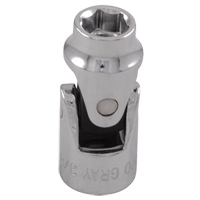 Douille cardan, Prise 3/8", 6 pans Pryde Industrial Inc.