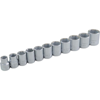 Jeu de douilles, 11 Mcx, Prise de 3/8" Pryde Industrial Inc.
