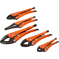Locking Plier Set, 5 Pieces Pryde Industrial Inc.