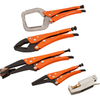 Welding Locking Plier Set, 5 Pieces Pryde Industrial Inc.