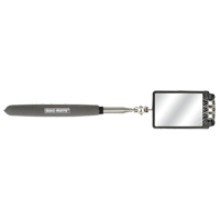 Inspection Mirror, Rectangular, 2-3/4" L x 1-7/8" W, Telescopic Pryde Industrial Inc.