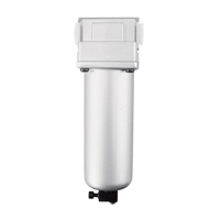 Air Filter, Vertical, 3/4" NPT, Semi-Automatic Drain Pryde Industrial Inc.