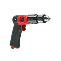 Perceuse pneumatique style pistolet CP9790C, 6,9 pi³/min, 1/4" NPT, 98,5 dBA, 3/8" mandrin, Avec cl&eacute; Pryde Industrial Inc.