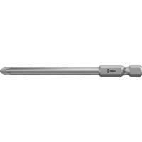 Embout de tournevis &eacute;lectrique, Phillips, Embout PH 2, Prise 1/4", Longueur 6" Pryde Industrial Inc.