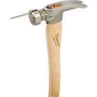 Marteau de charpente &agrave; face usin&eacute;e, 19 oz., Prise en Bois, 16" lo Pryde Industrial Inc.