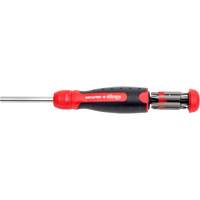 Ratcheting Tamperproof Screwdriver, 8-1/2" L, Cushion Grip Handle Pryde Industrial Inc.