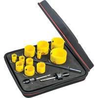 Trousse de scies-cloches industrielles, 14 morcea Pryde Industrial Inc.