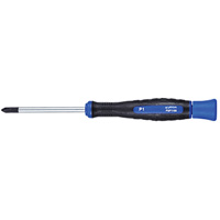Tournevis Phillips de pr&eacute;cision, #00, 5" l, Prise Coussin&eacute;e Pryde Industrial Inc.