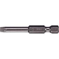 Power Bit, Torx, T-20 Tip, 1/4" Drive Size, 2" Length Pryde Industrial Inc.