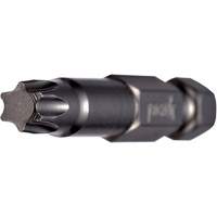 Power Bit, Torx, T-20 Tip, 1/4" Drive Size, 2" Length Pryde Industrial Inc.