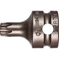 Embout &agrave; ins&eacute;rer, Torx inviolable, 25 x 1" lo, Prise 3/8" Pryde Industrial Inc.