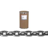 System 8 Cam-Alloy Chain, Alloy Steel, 1-1/4" x 60' (18.3 m) L, Grade 80, 72300 lbs. (36.15 tons) Load Capacity Pryde Industrial Inc.