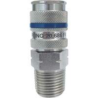 Quicksilver Coupler, 1/2" Pryde Industrial Inc.