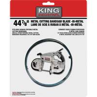 Lame de scie &agrave; ruban, Bim&eacute;tal, 44-7/8" lo x 1/2" la x &eacute;paisseur 0,02", 10-14 dents par pouce Pryde Industrial Inc.