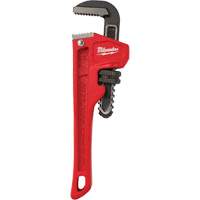 Pipe Wrench, 3/4" Jaw Capacity, 6" Long, Powder Coated Finish Pryde Industrial Inc.