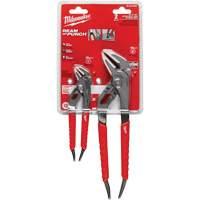 Jeu de pinces &agrave; m&acirc;choires droites 6" et 10" &agrave; prise Comfort Grip, 2 Morceaux Pryde Industrial Inc.
