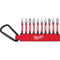 Shockwave Impact Driver Bit Set, Square, #2, 1/4" Drive Pryde Industrial Inc.